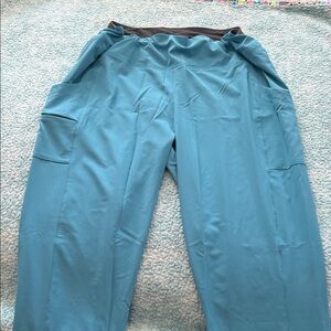 Women’s Caribbean blue scrub pants